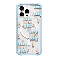 قاب یانگ کیت Youngkit kidspatterns Ice Cream-Sharing Fox مناسب برای Apple iPhone 16 Pro Max