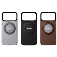 قاب برند Youngkit یانگ کیت مناسب Leather 360 Rotation Ring Stand Case Magsafe مناسب برای Apple iPhone 17 Air