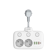 چند راهی برق الدینیو Ldnio 2500W Outlets SE2435