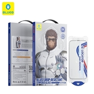 گلس محافظ صفحه بلوئو مدل Blueo Drop-Resistant Tempered Eye Protection Glass With Applicator مناسب برای Apple iPhone 17