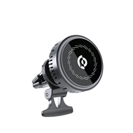 هولدر و شارژر وایرلس مگ سیف چند کاره پاورولوژی Powerology MagSafe Charger PCCSR010 توان 15 وات