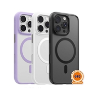 قاب اورجینال برند بلو Blueo Skin Friendly Stain & Slip Resistant Magnetic Case Orange Ring مناسب برای Apple iPhone 16 Pro max