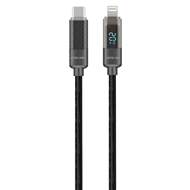 کابل شارژ لایتنینگ به تایپ سی 1 متر گرین لاین Green Lion Digital Display Cable GNUBCTLTGDBK