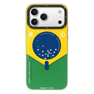 قاب جام جهانی فوتبال Brazil برزیل یانگ کیت آیفون مناسب برای Apple iPhone 17 Pro Max