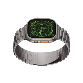 بند استیل برند Levelo مدل DAYTONA مناسب برای اپل واچ 42/44/45/49 میلی متری